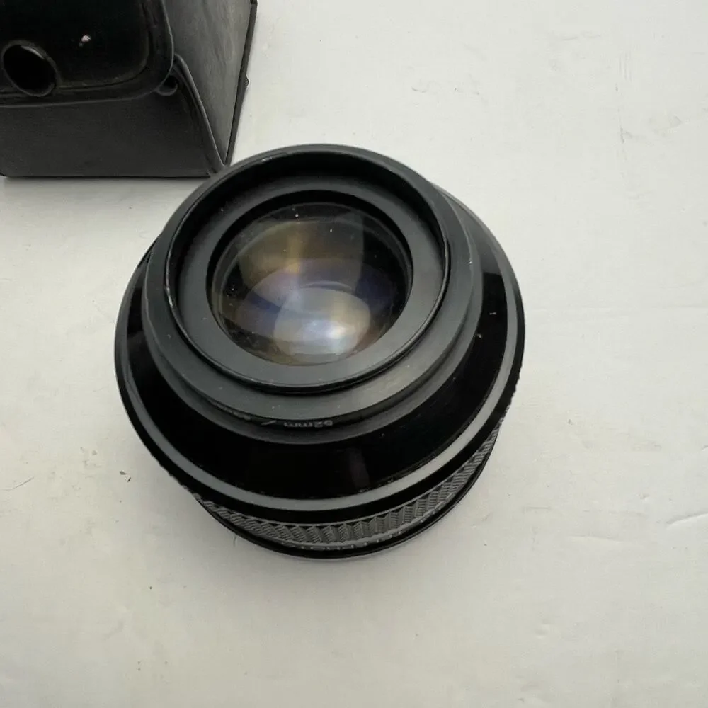 Ambico Video V-0313 Telephoto 2.0X Hi-Resolution Lens Japan 52mm 49mm Case